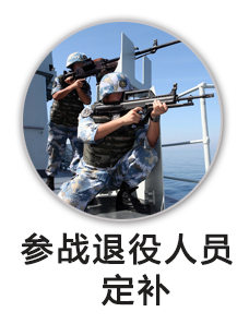 参战退役人员定补