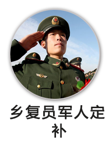 在乡复员军人定补